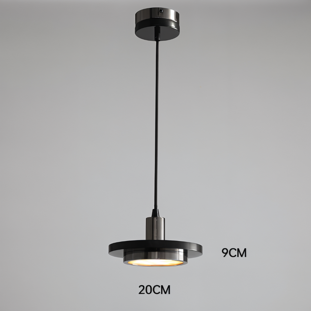 Lampa wisząca nad stół LED z marmurem – zdjęcie 15