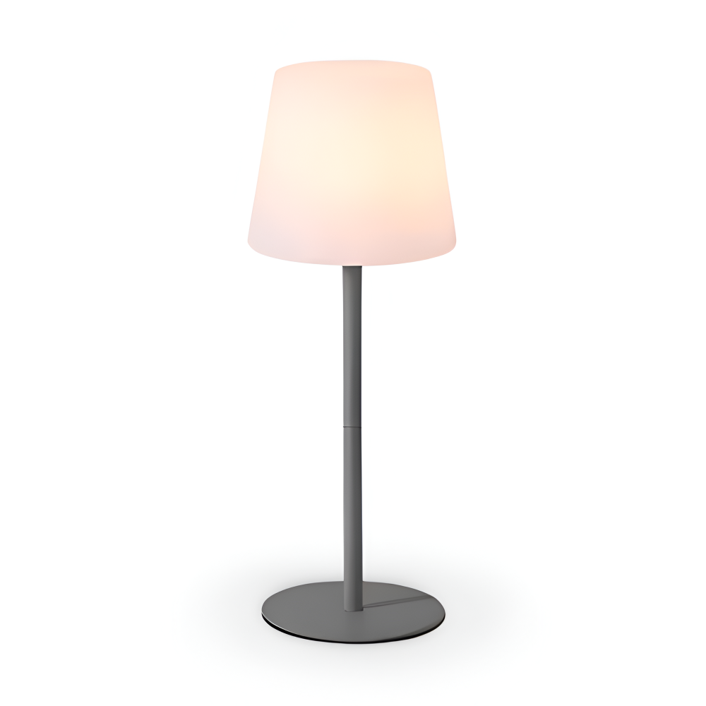 Lampka nocna bezprzewodowa w kolorze szarym