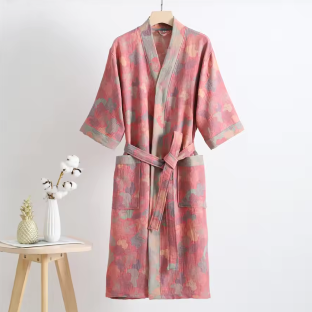Szlafrok kimono unisex, wzór 04